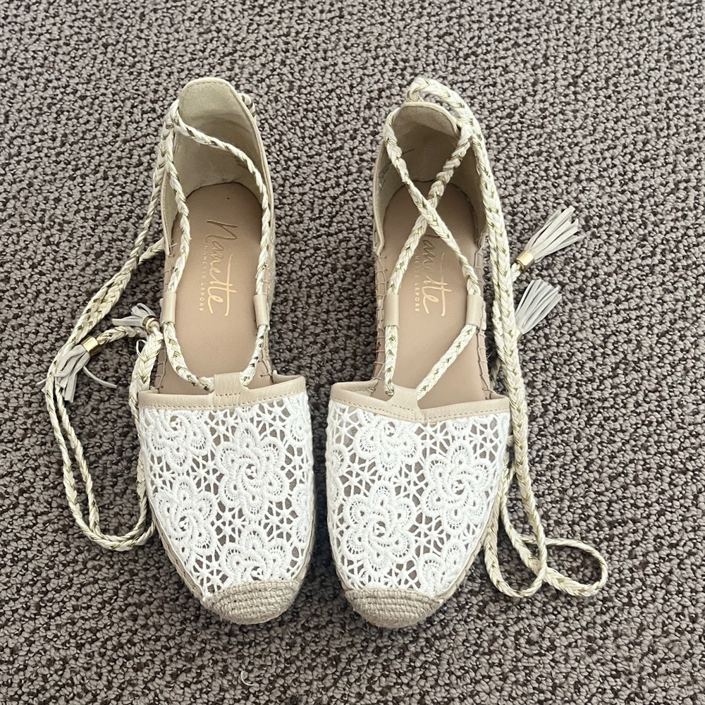 Nanette Lepore espadrille shows